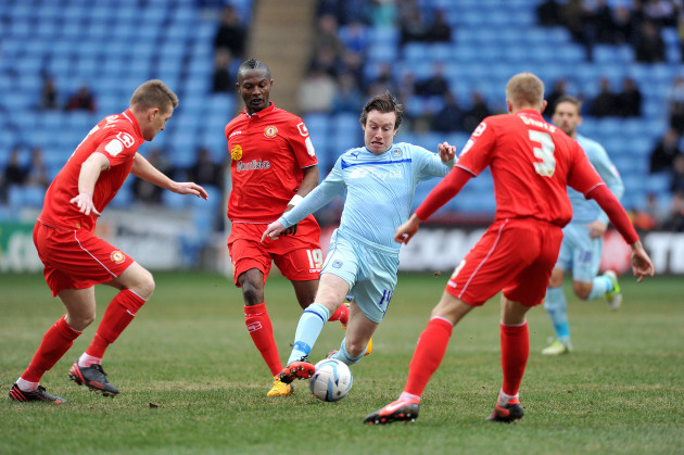 Soccer - npower Football League One - Coventry City v Crewe Alexandra - Ricoh Arena