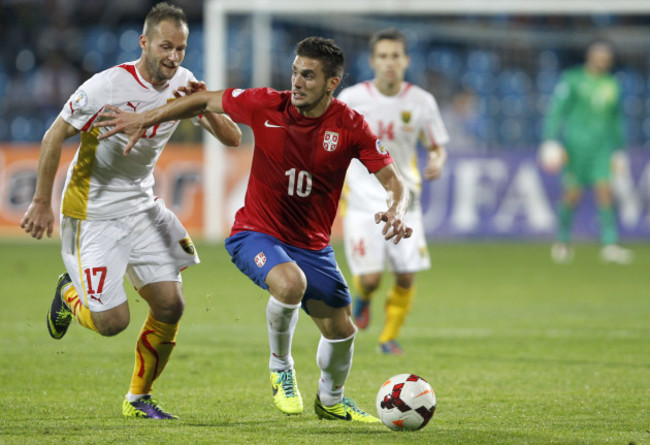 Serbia Macedonia WCup Soccer