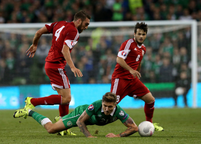 Soccer - UEFA European Championship Qualifying - Group D - Republic of Ireland v Georgia - Aviva Stadium