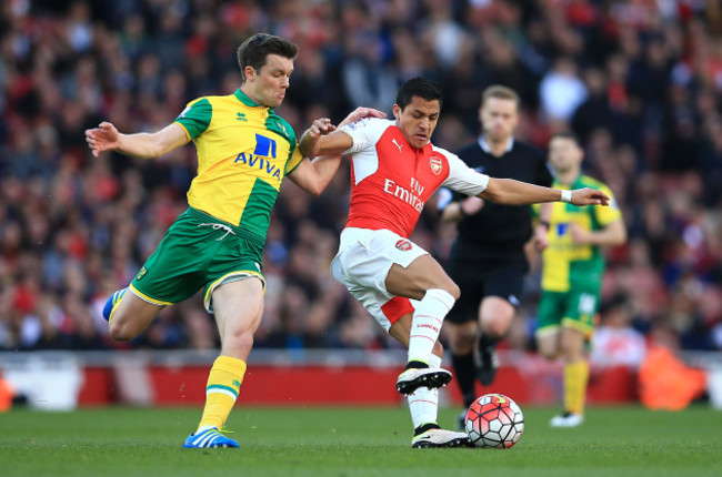 Arsenal v Norwich City - Barclays Premier League - Emirates Stadium