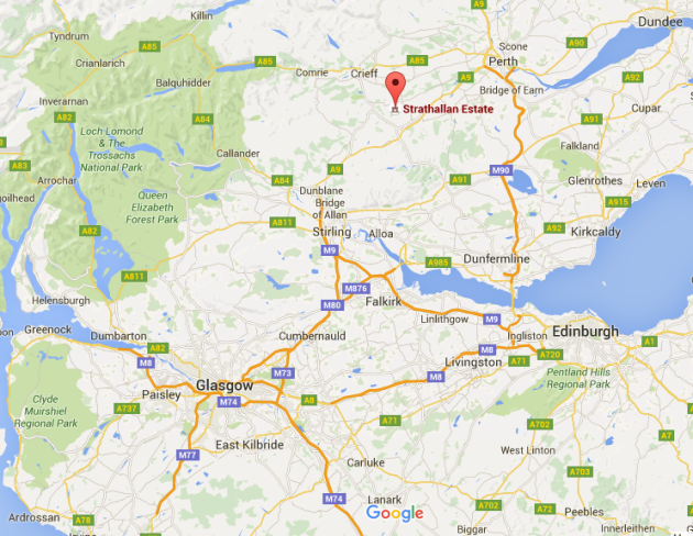 T In The Park Map Two Dead At Music Festival T In The Park · Thejournal.ie