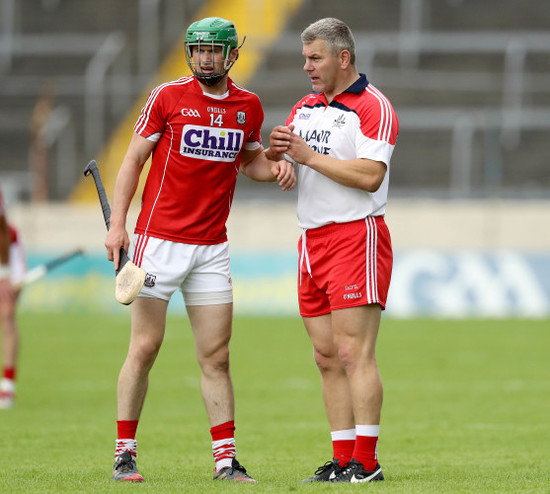 Seamus Harnedy with Diarmaid O'Sullivan