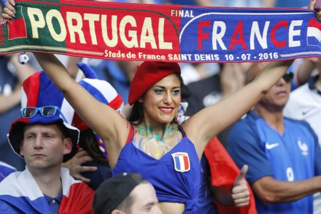Soccer Euro 2016 Portugal France