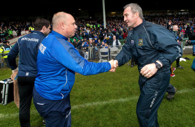 Michael Ryan with Derek McGrath