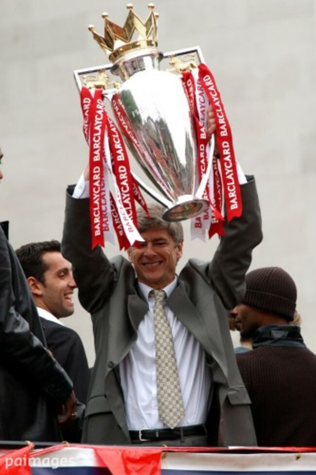 Soccer - FA Barclaycard Premiership - Arsenal Title Parade