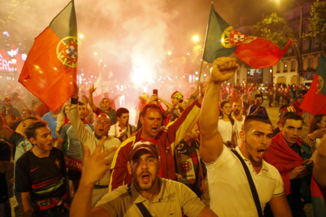 Soccer Euro 2016 Portugal France