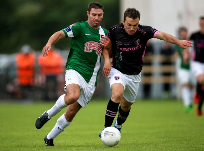 Mark O'Sullivan with Peter Higgins