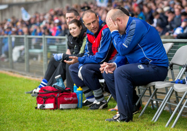 Derek McGrath dejected