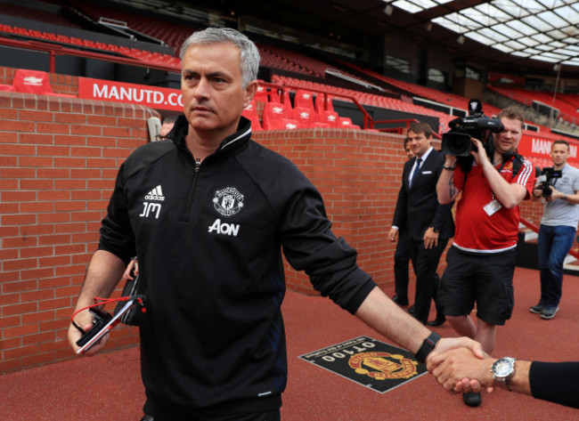 Jose Mourinho Photocall - Old Trafford