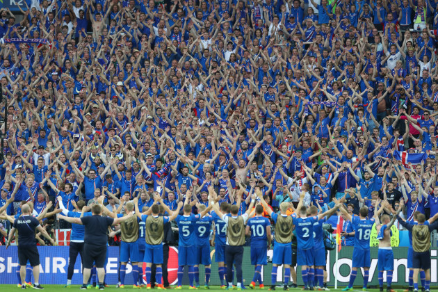 Soccer Euro 2016 Iceland Austria