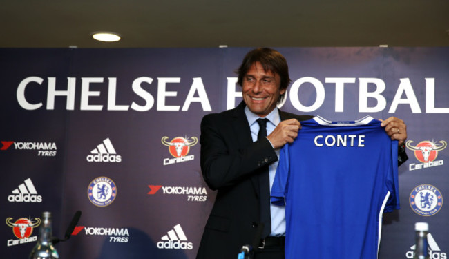 Antonio Conte Unveiling - Stamford Bridge