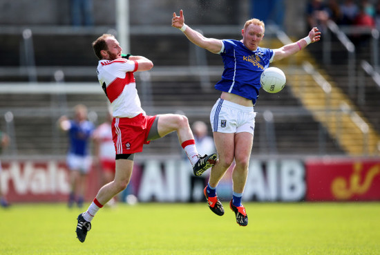 Cian Mackey with Ciarán Mullan