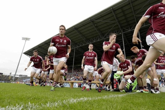 The Galway Team breaks after team photo