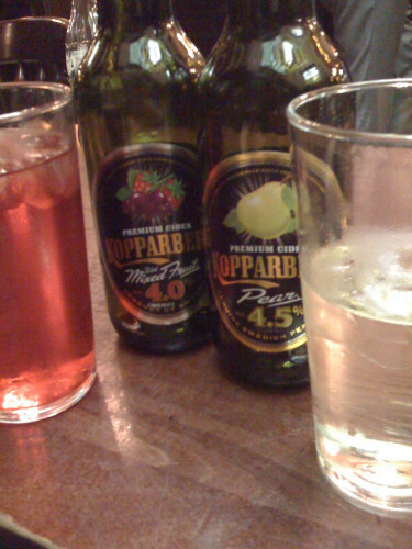 Pear cider