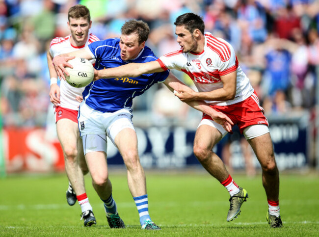 Gearoid McKiernan with Chrissy McKaigue