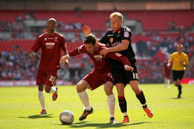 Soccer - npower Football League Two - Play Off Final - Cheltenham Town v Crewe Alexandra - Wembley Stadium