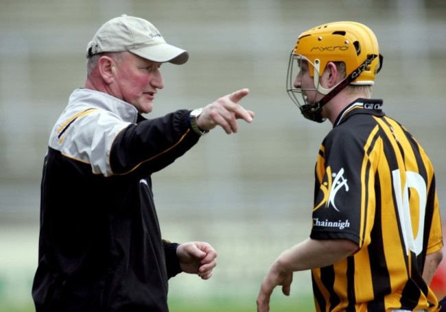 Brian Cody and Richie Power