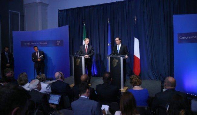 French president visit to Ireland