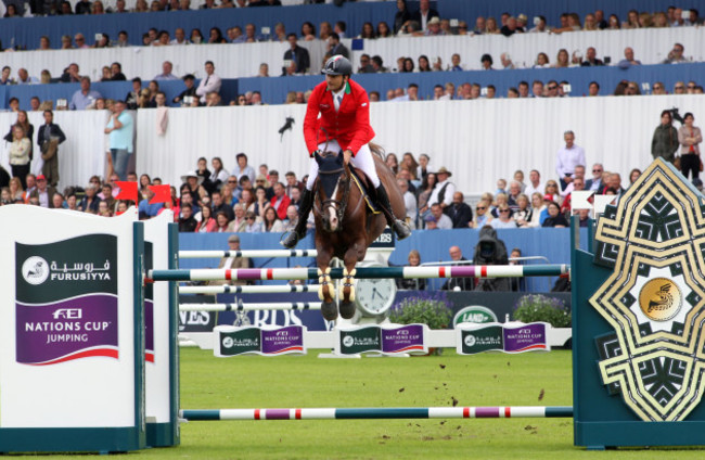 22/07/2016. Dublin Horse Show. Pictured Bucci Pier