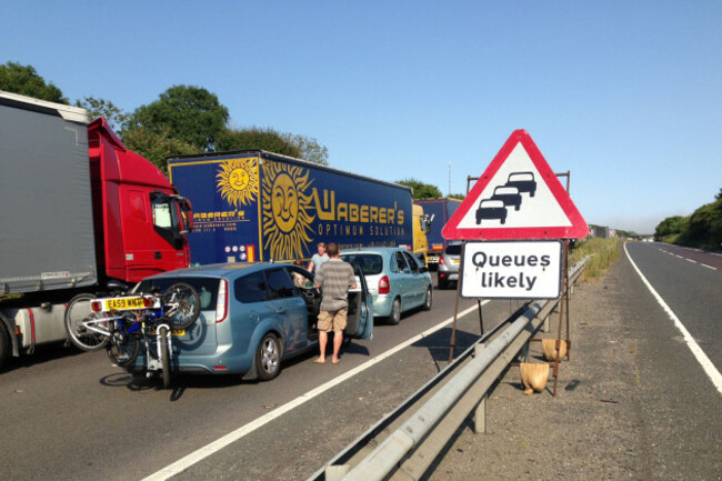 Cross-Channel ferry French security checks