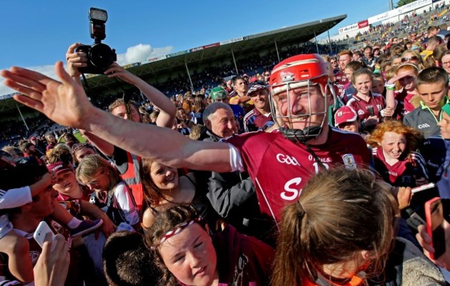 Joe Canning at the end of the game