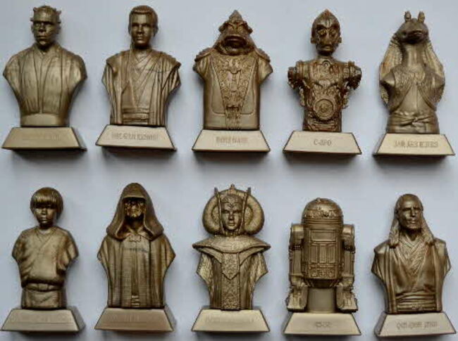 1999-Coco-Pops-Star-Wars-Phantom-Menace-Statuettes1