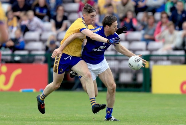 Gary Brennan with Cathal Compton