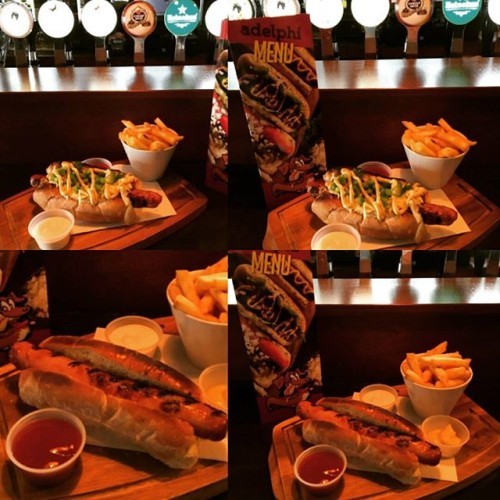 Beat the Monday Blues with our new menu of gourmet hotdogs. Featuring our very own Naked Dog, and Philly Cheese Dog. #mondaymotivation #hotdogs #foodporn