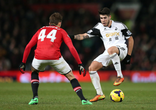 Soccer - Barclays Premier League - Manchester United v Swansea City - Old Trafford