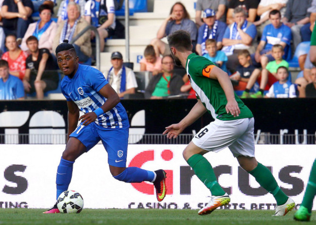 Leon Bailey with Greg Bolger