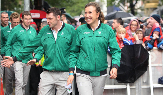 Irish Olympians homecoming