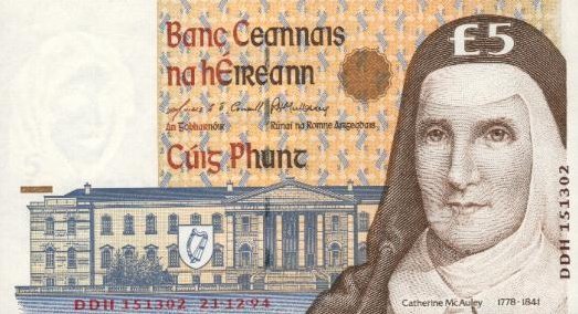 IEP-banknote-5-irish-pounds-sister-catherine-mcauley