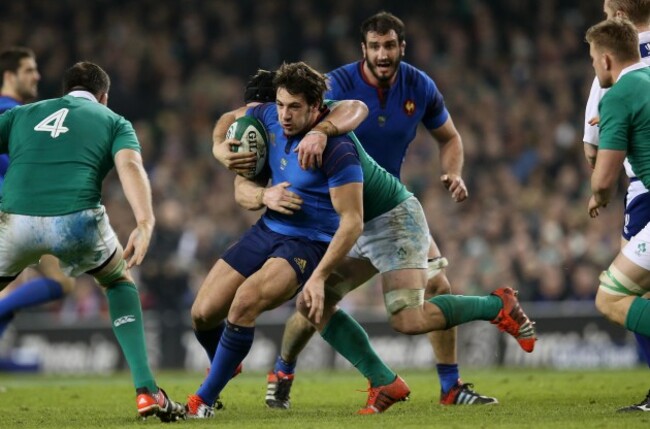 Sean O'Brien with R&eacute;mi Lamerat