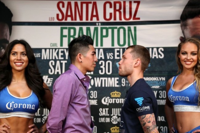 Leo Santa Cruz and Carl Frampton