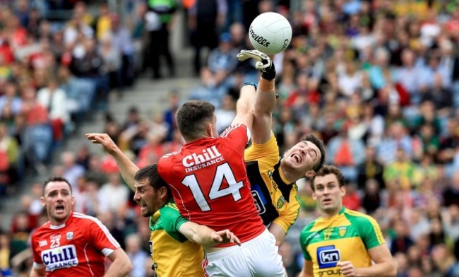 Peter Kelleher with Mark Anthony McGinley and Paddy McGrath