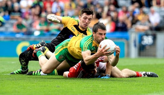 Peter Kelleher with Mark Anthony McGinley and Paddy McGrath