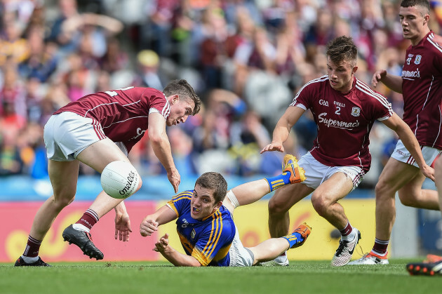 Colm O'Shaughnessy with Johnny Heaney and Eoghan Kerin