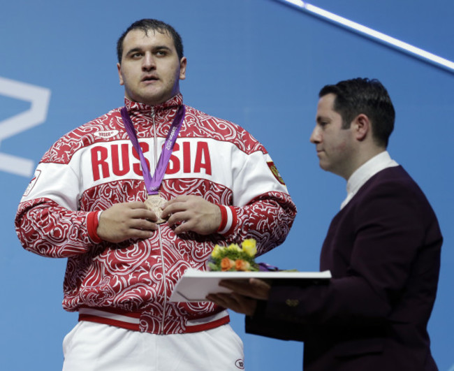 London Olympics Weightlifting Men