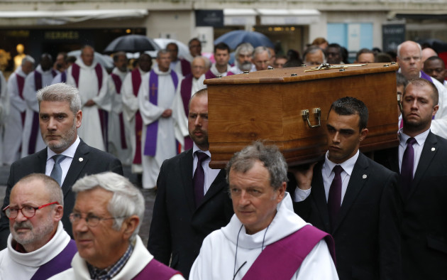 France Church Attack Funeral