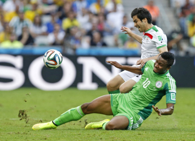 Brazil Soccer WCup Iran Nigeria