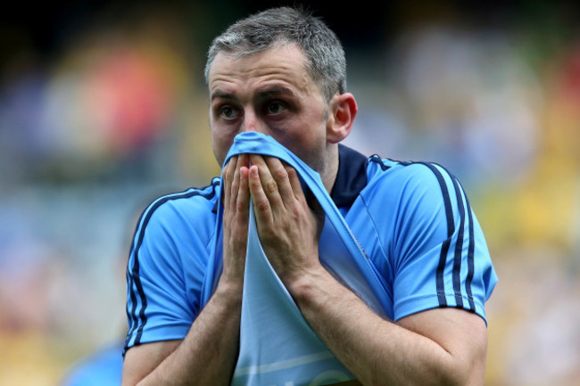 Alan Brogan dejected