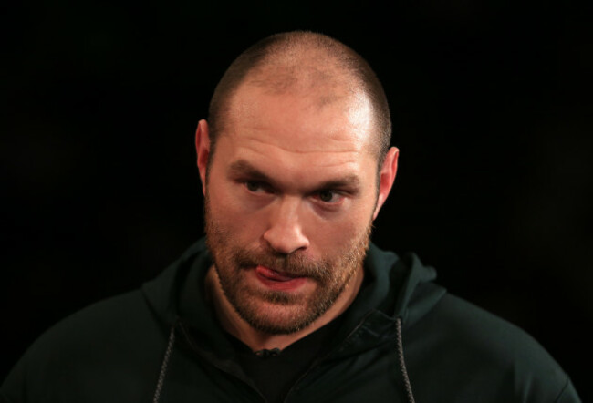 Tyson Fury File Photo