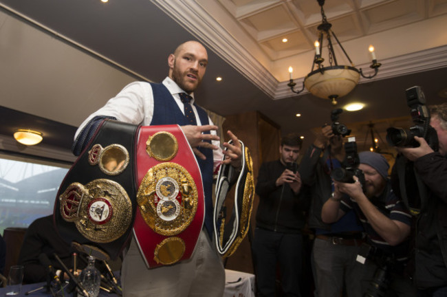 Britain Boxing Fury