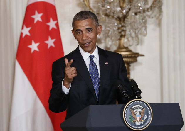 Obama US Singapore