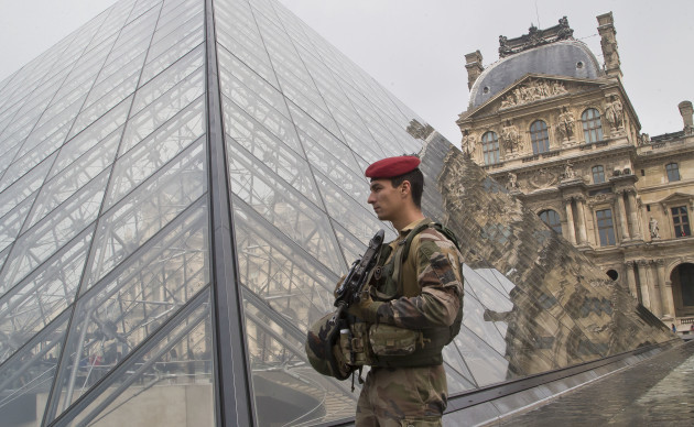 France Paris Attacks On Patrol