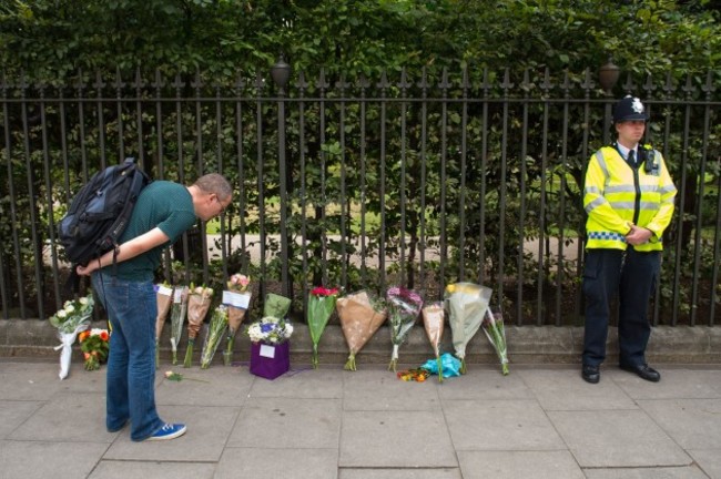 Knife attack in central London