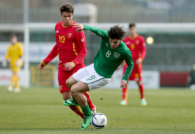Jack Grealish with Marko Bakic