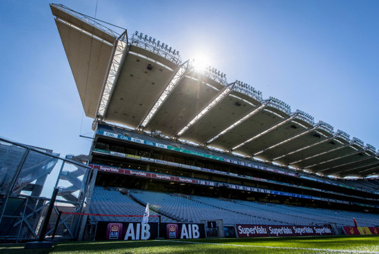 A view of Croke Park ahead