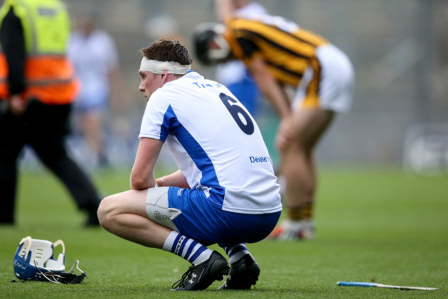 Austin Gleeson dejected after the game