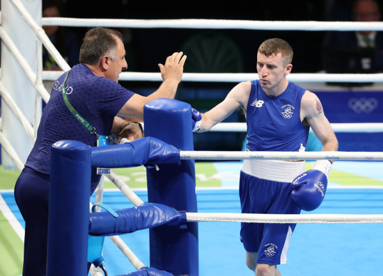 Paddy Barnes with Zaur Antia